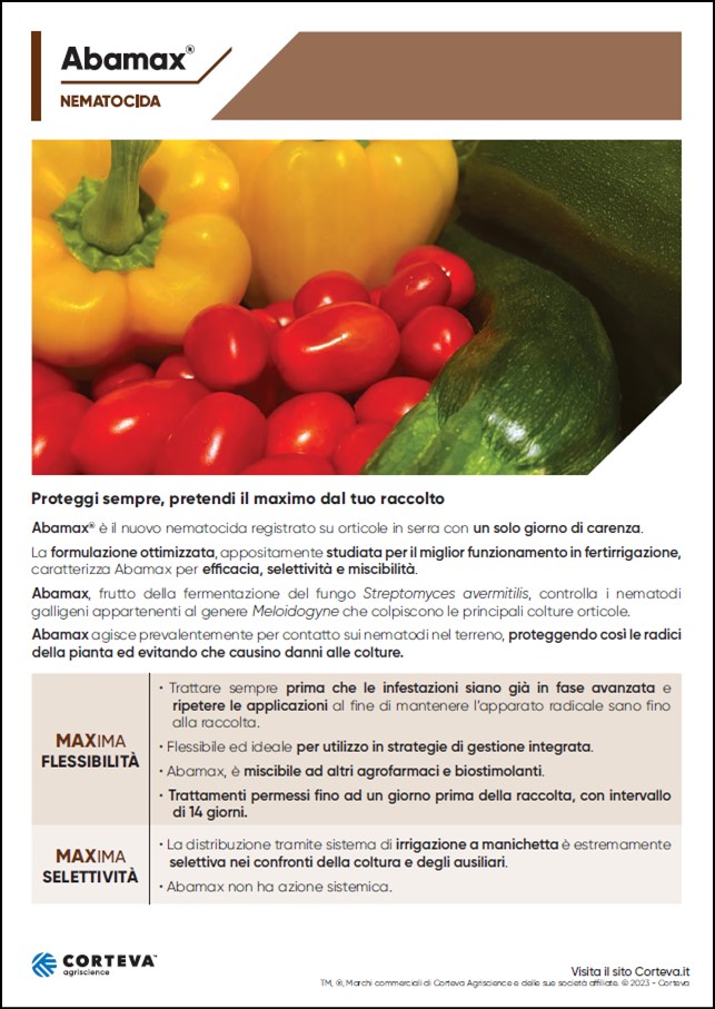 Anteprima della brochure del nematocida Abamax