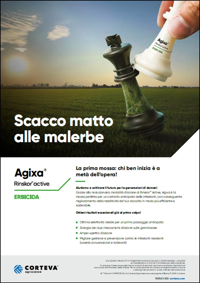 Anteprima della brochure dell'erbicida Agixa