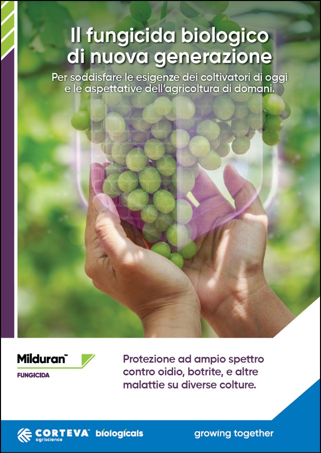 Anteprima della brochure del fungicida Milduran
