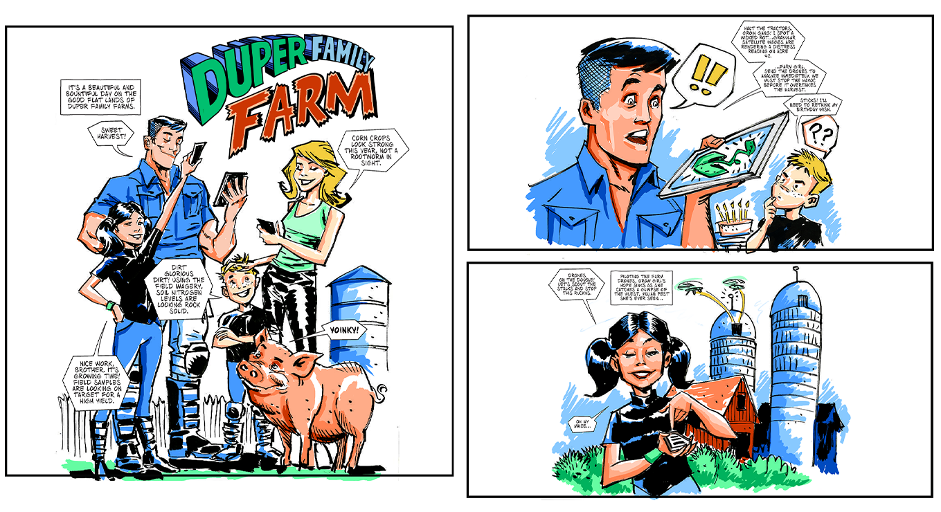 Creating a Superhero Farm Family at Comic-Con Panel 1