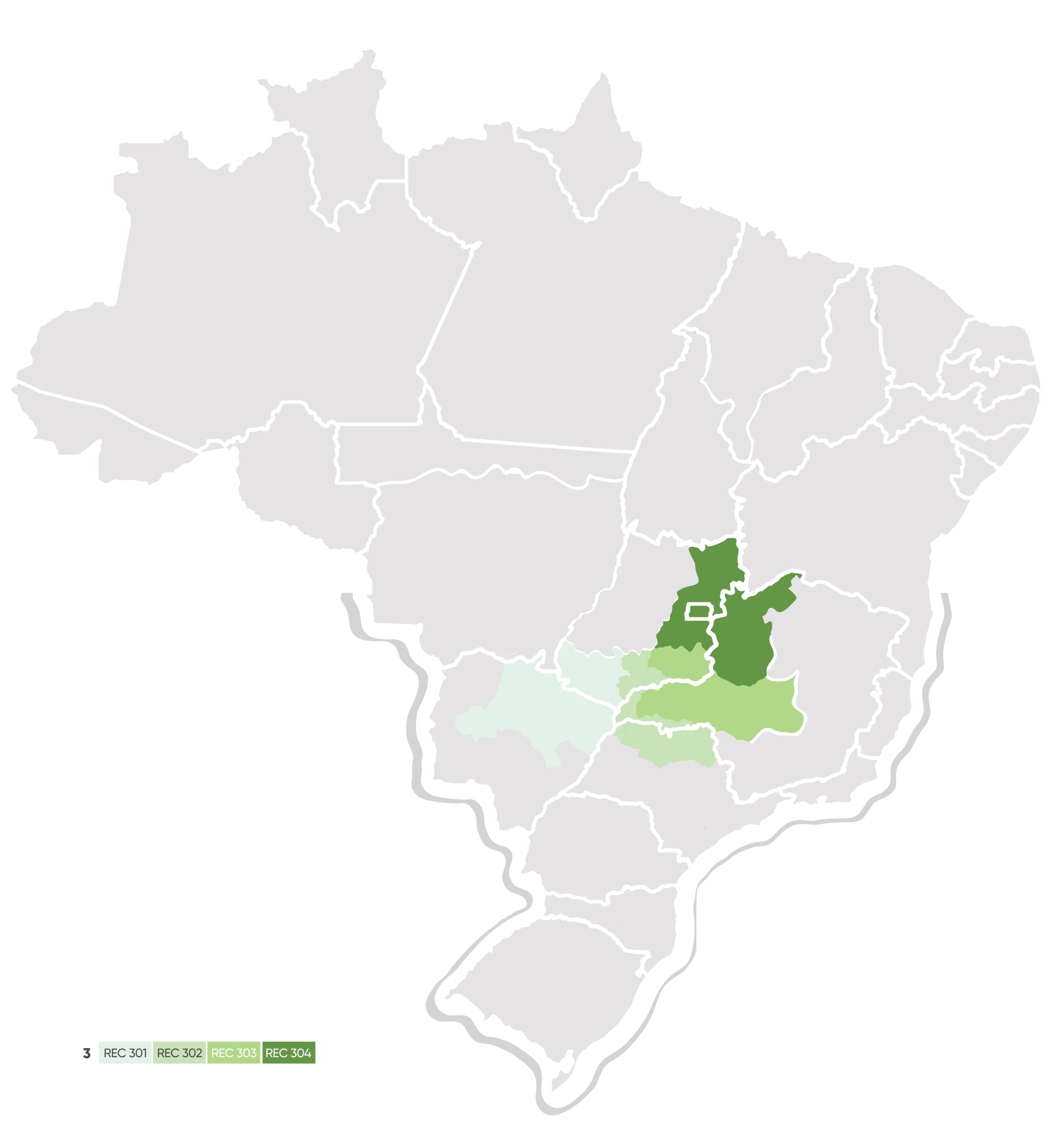 Mapa mostrando xyz