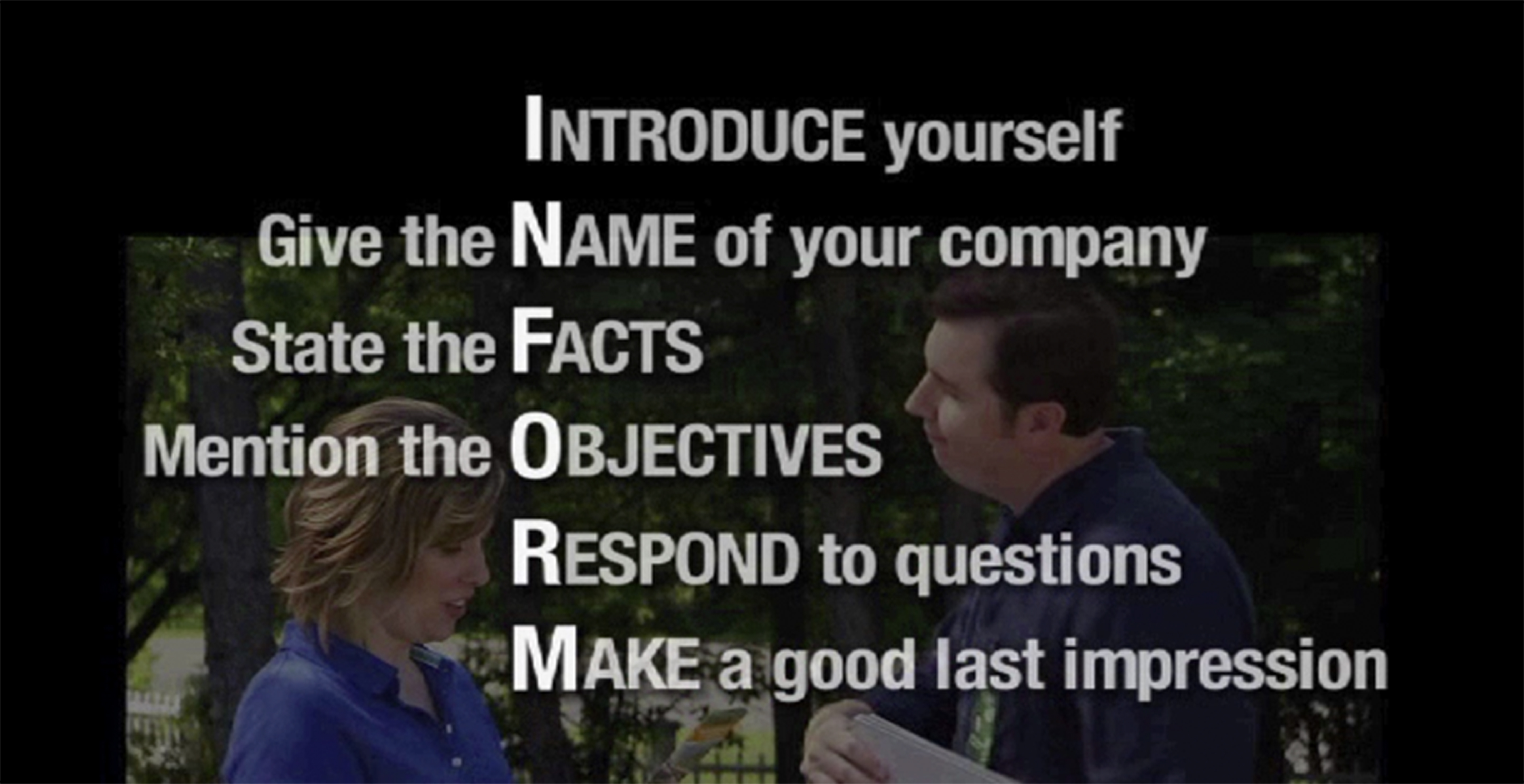 Using the INFORM Method